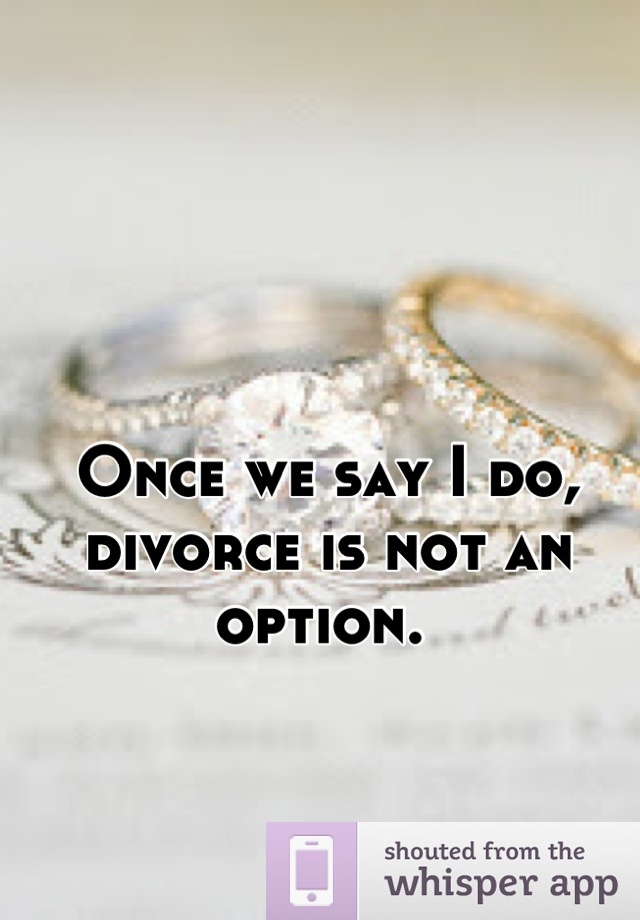 Is divorce my best option