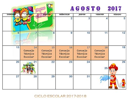 calendario 2018 editable