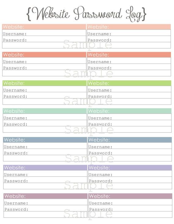 11 best Free Printables for Organizing! images on Pinterest - free pass template 11 best Free Printables for Organizing! images on Pinterest - free pass template