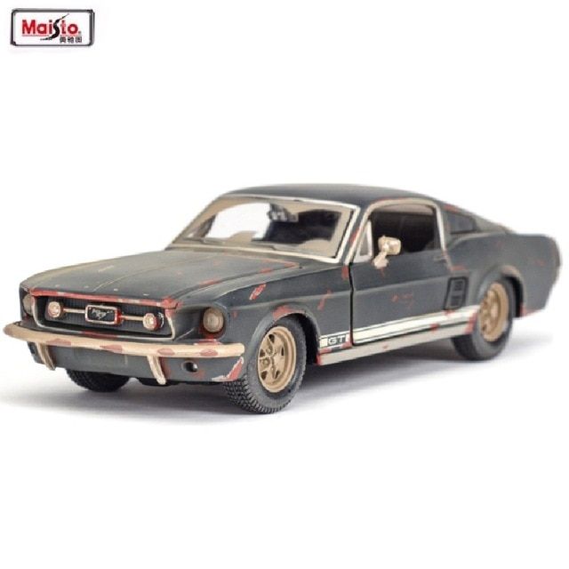 1//24 Maisto 1967 Ford Mustang GT Metal Alloy Diecast Model Car Kid Collection To