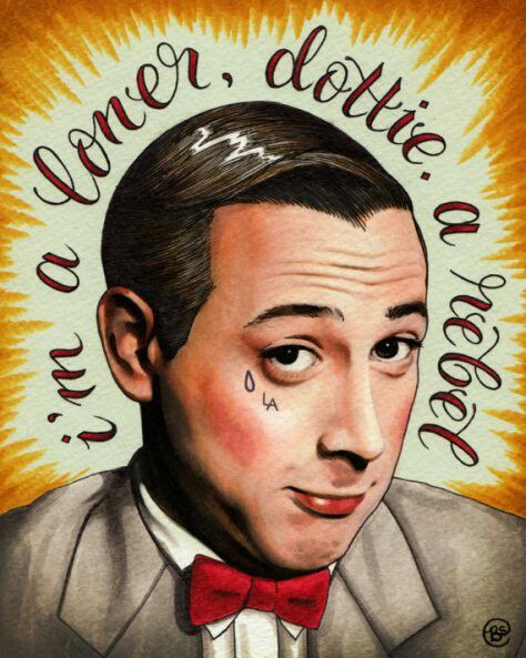 Im A Loner Dottie A Rebel Gif Im a loner, Dottie... | Pee wee herman, Loner, Im lonely