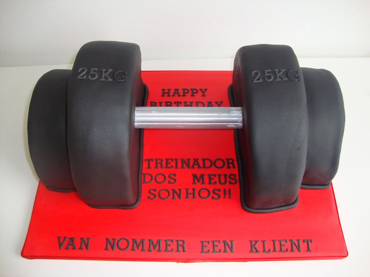 Gym Birthday Cake Gym Birthday Cake