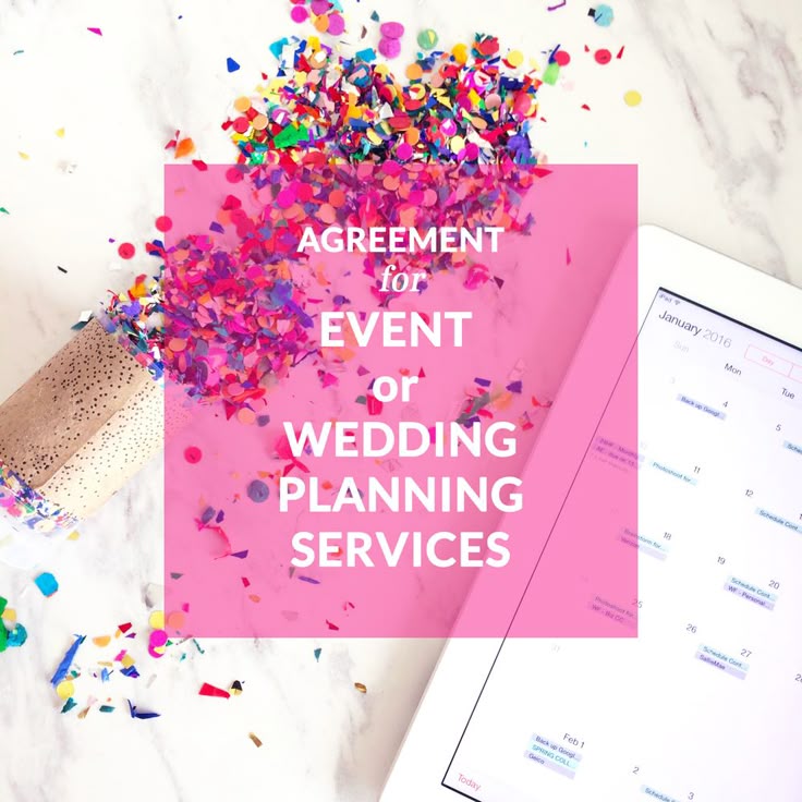 Agreement for Event/Wedding Planning Servcies: Drafted by an attorney, this template agreement and companion guide walks you through each term of the agreement so you can customize it to fit your needs.