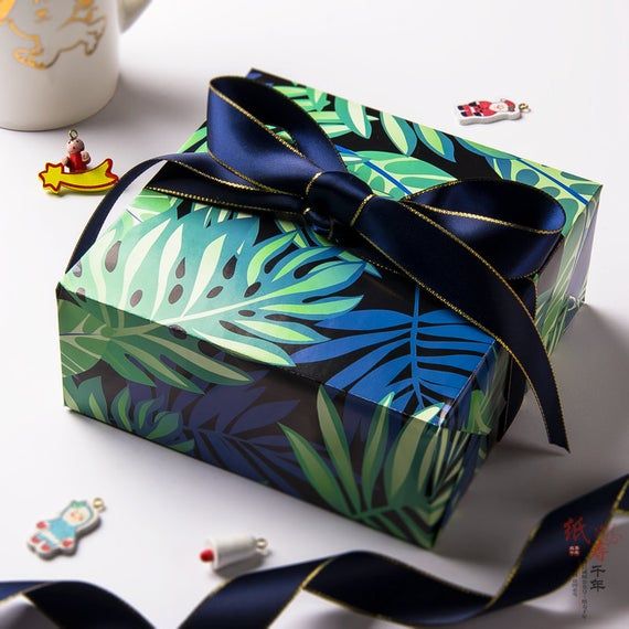 Leaves Wrapping Paper,Birthday Gift Wrap,Tropical Plants Wrapping Sheets,Holiday...