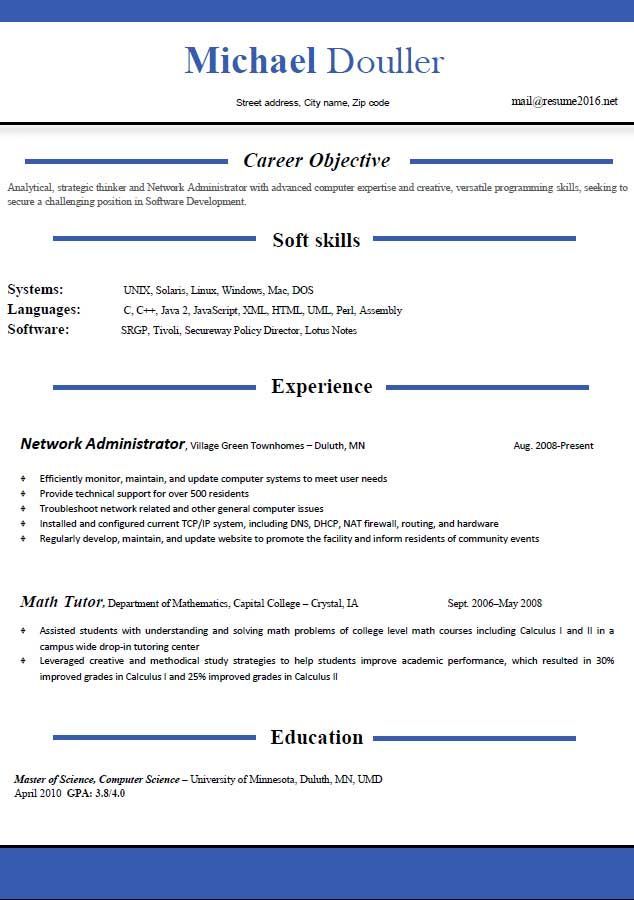 Resume Format Free Download Resume Examples Free Resume Templates - resume formats free download word format Resume Format Free Download Resume Examples Free Resume Templates - resume formats free download word format