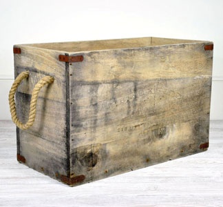 Vintage Wood Shipping Crate Vintage Wood Shipping Crate