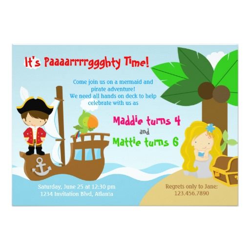 invite for birthday party