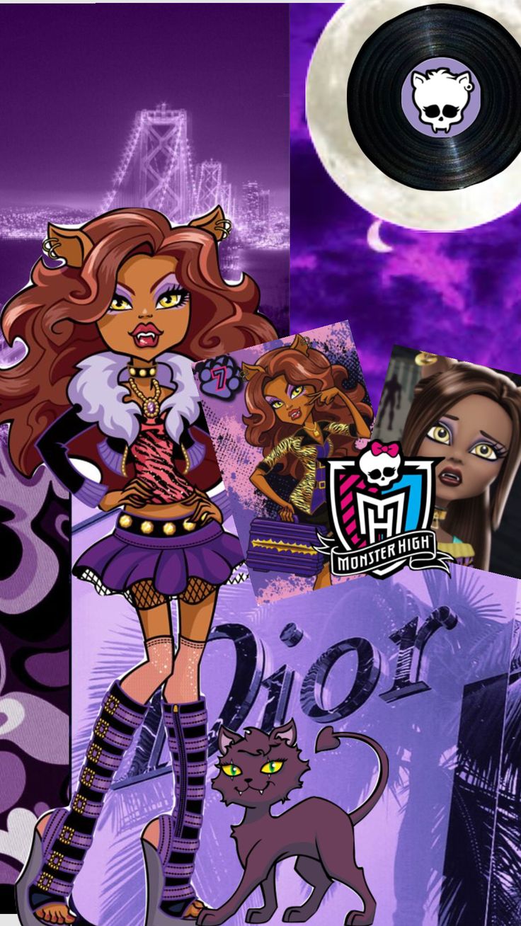 Clawdeen Wolf clawdeenwolf clawdeen monsterhigh vintage collage In clawdeen-wolf-clawdeenwolf-clawdeen-monsterhigh-vintage-collage-in