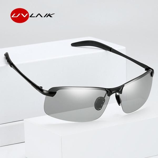 Mens Photochromic Sunglasses Polarized Chameleon Glasses Eyewear Sports Goggles