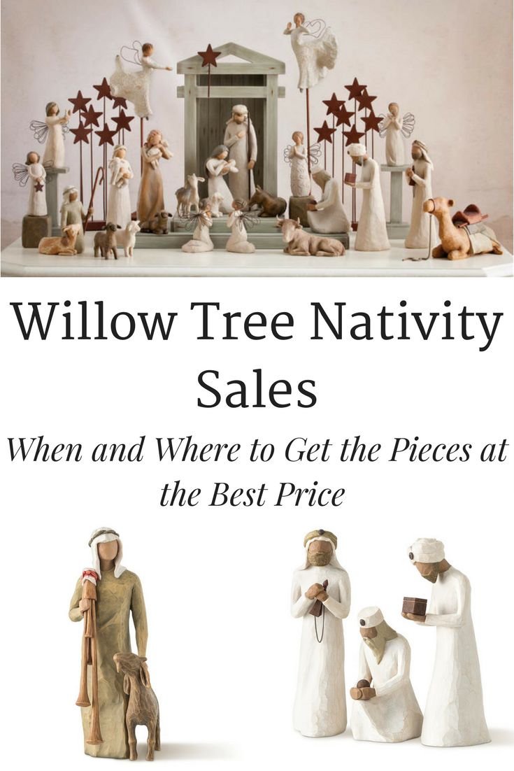 Willow tree nativity clearance sale