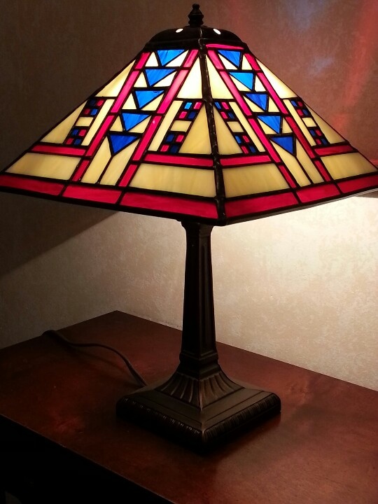 Pin By Celi Friera On My Stained Glass Creations Lamps Lamp Frank Lloyd Wright Stained Glass Lamps, Frank Lloyd Wright Stained Glass Lamp Patterns