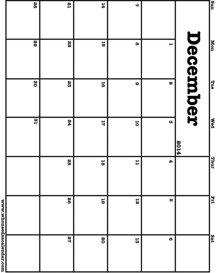 dec 2015 calendar template