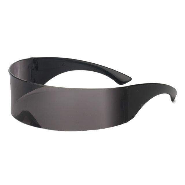 funny futuristic wrap around monob costume sunglass mask novelty glasses part HK