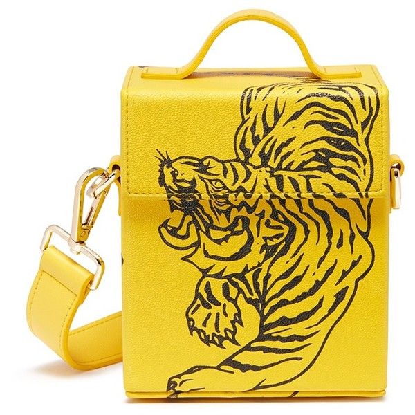 Angel Chen Tiger print crossbody box bag 3 895 MXN liked on