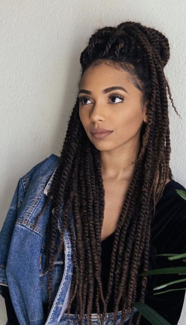 ❥ Pinterest: Braidsgang Layered Hairstyles, Braided Hairstyles, Wavy Hairstyles, Plait Styles, Twist Hairstyles, Braid Styles, Twist Braids, Hairstyles Haircuts, Curly Hair Styles