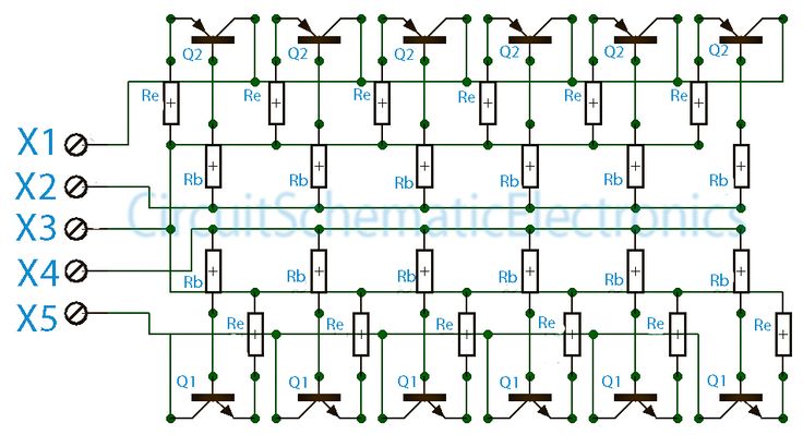 booster amplifier circuit ( transistor final ) mạch điện circuit