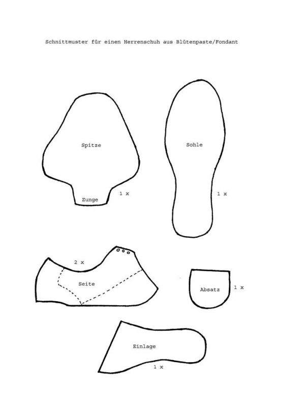 pin by heidy hernandez on made out of fondant shoe boot cake template
