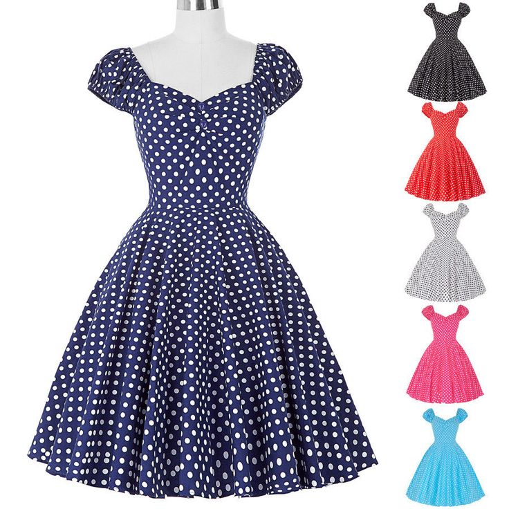 Retro housewife dress