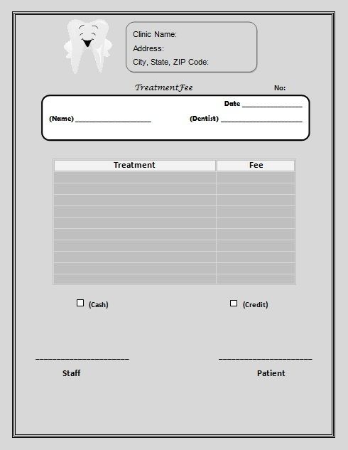 pin on dental invoice templates dental invoice template