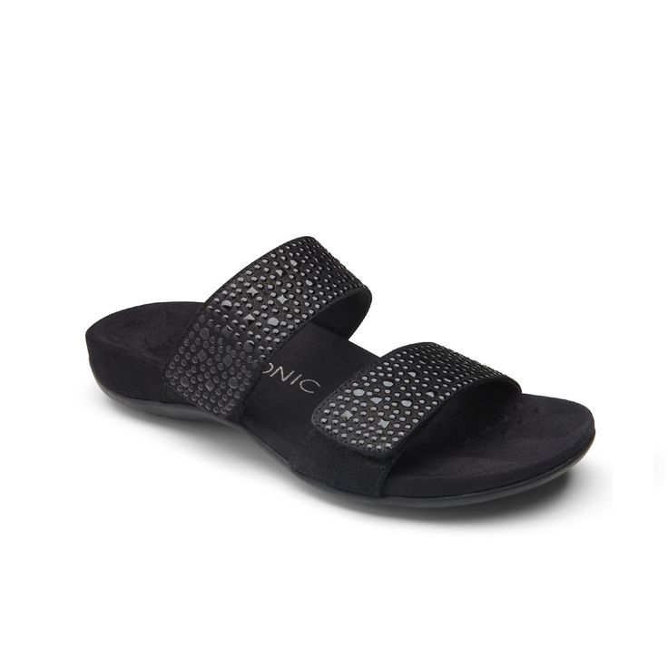 Vionic Samoa Slide Sandal in Pewter 341Samoa Slide sandals Pewter and Sandals Vionic Samoa Slide Sandal in Pewter 341Samoa Slide sandals Pewter and Sandals