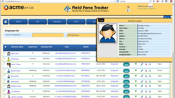 client service software