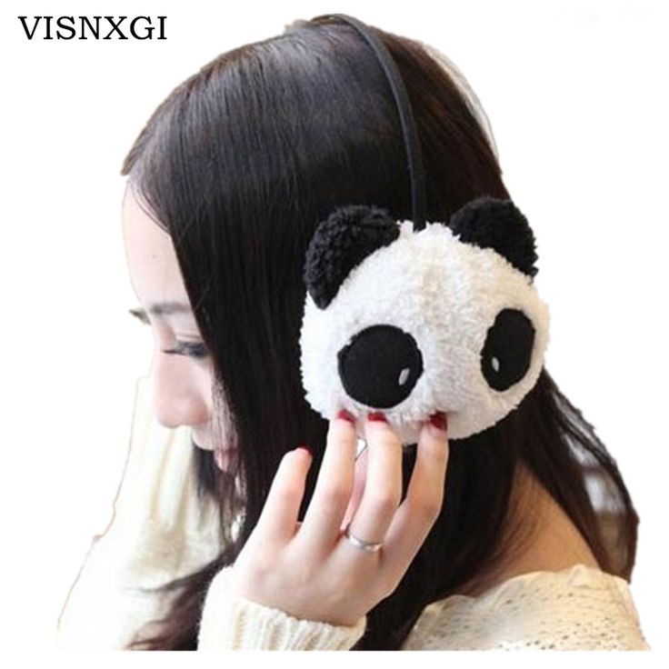Winter Cute Panda Earmuff Ear Muff Warmer-White Casual Ear Muff Winter Cute Panda Earmuff Ear Muff Warmer-White Casual Ear Muff