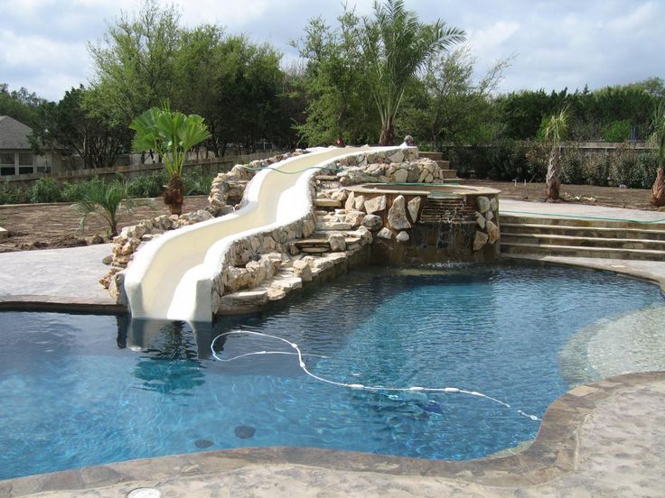 Backyard Pool With Slides 63 best pool designs and ideas images on pinterest | swimming pool Backyard Pool With Slides 63 best pool designs and ideas images on pinterest | swimming pool