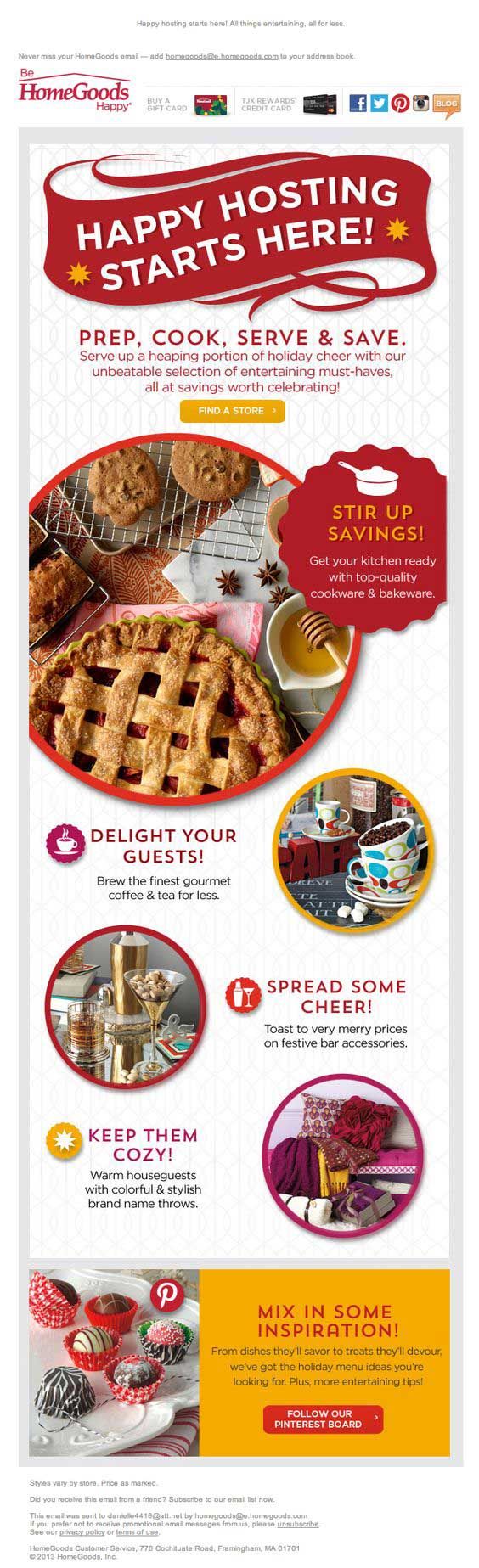 thanksgiving email templates