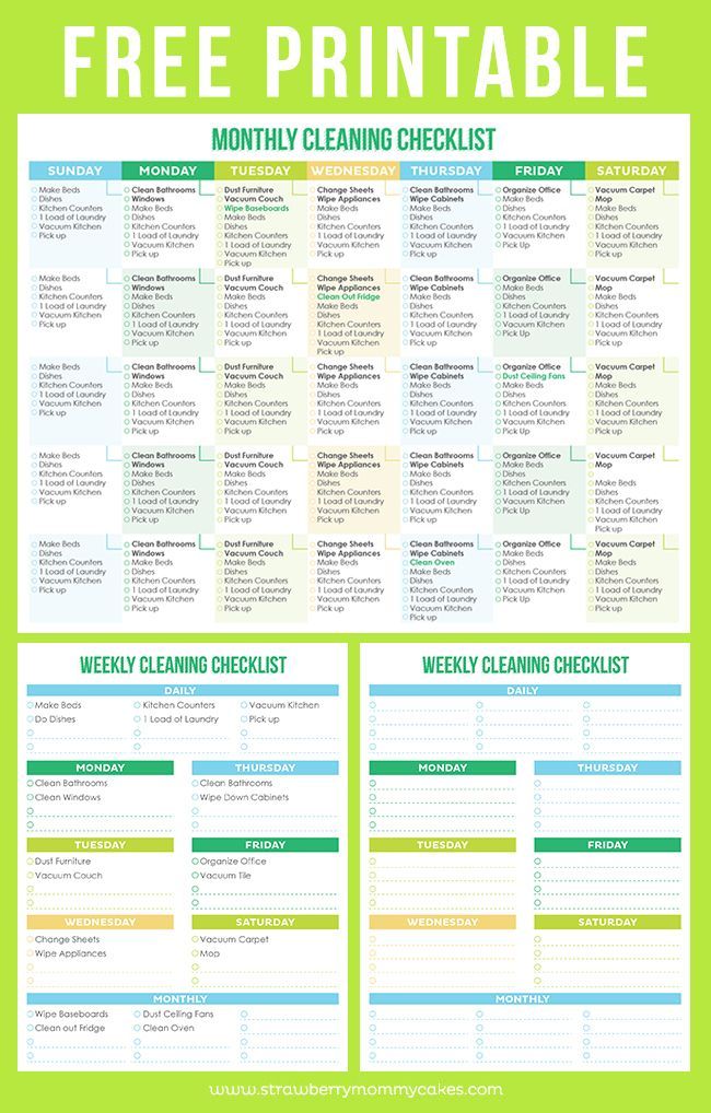 house cleaning checklist app