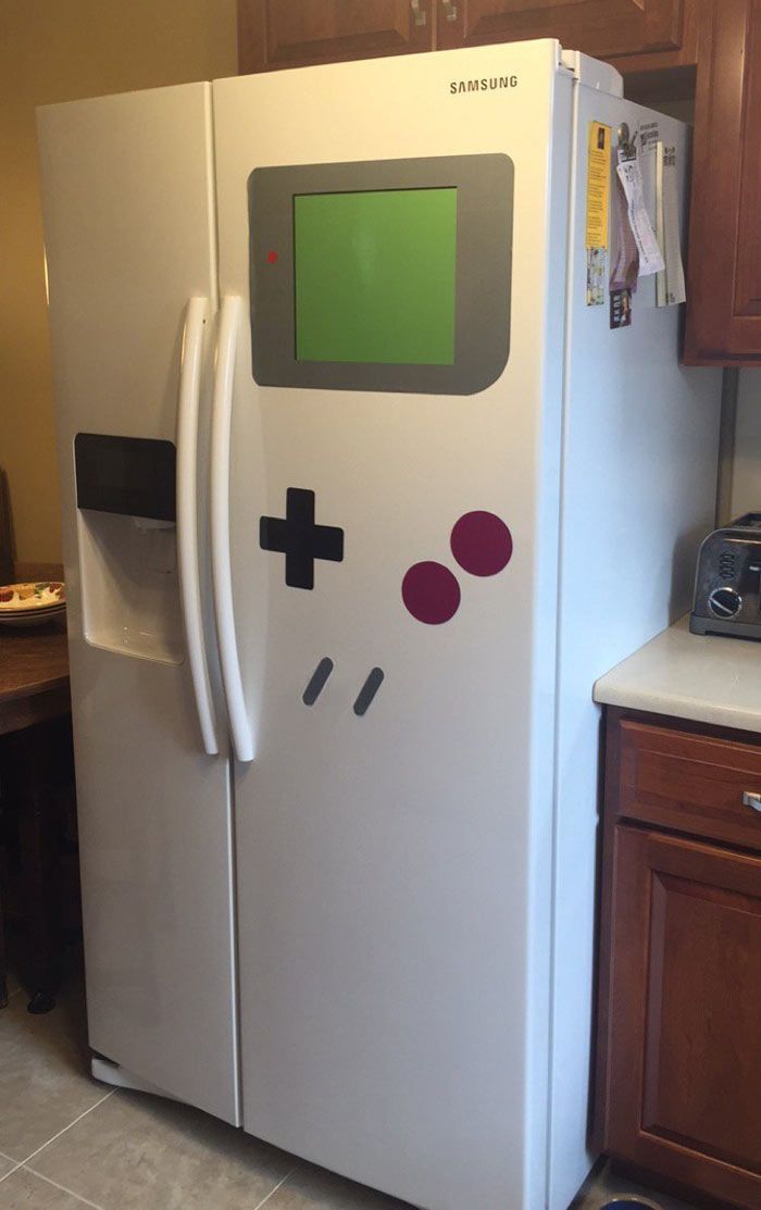 1444 Best Video Inspired Home Decor Images On Pinterest Use These Stickers To Turn Any Refrigerator Into A Boy