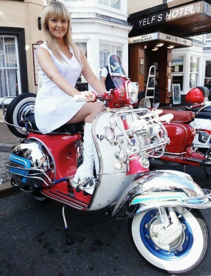 vespa finds burning