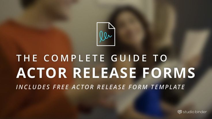 The Complete Guide to Actor Release Forms (FREE Template) Filmmaking - actor release forms The Complete Guide to Actor Release Forms (FREE Template) Filmmaking - actor release forms
