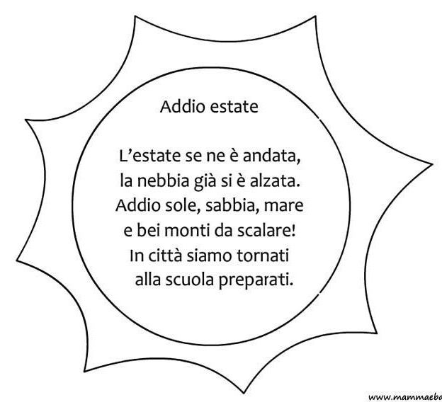 Pin Di Valeri Ana Su Filastrocche | Filastrocche, Poesia, Scuola