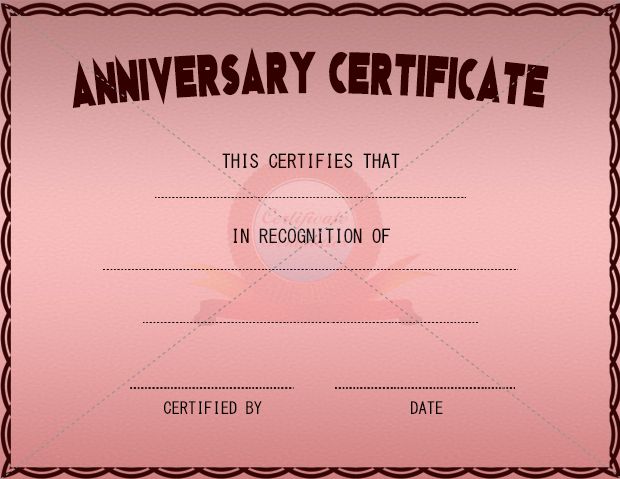 42 Best Adoption Certificate Templates Images On Pinterest Adoption Certificate Certificate Wedding Anniversary Certificate Template