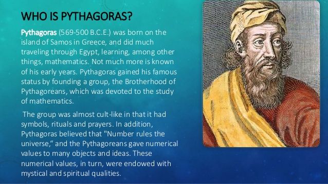 pythagoras of samos contributions to math