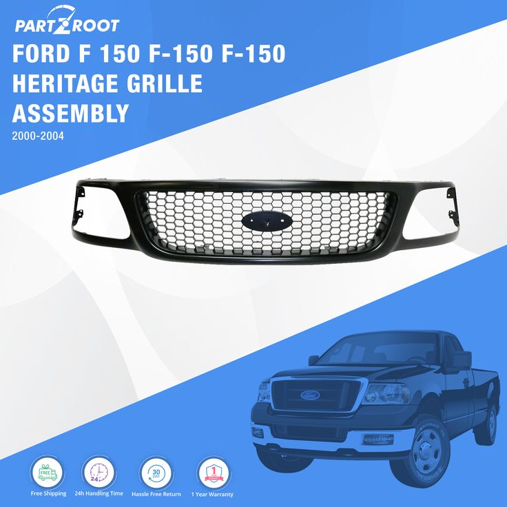 20002004 Ford F 150 F150 F150 Heritage Grille Assembly FO1200381