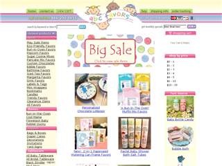 ABC Favors Coupon Codes (1 available) - Tjoos | Custom place cards, Guest gifts, Baby shower favors
