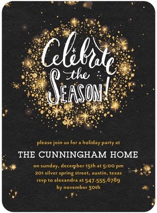 christmas invites