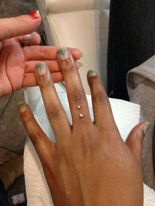 Finger Piercing I Would Totally Do This After Tattooing A Ring On - 540x720 - jpeg Name Of Piercing On Finger
