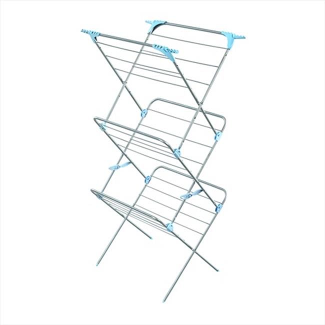 3 Tier Clothes Airer Laundry Dryer Concertina Tower Indoor Outdoor Patio Horse