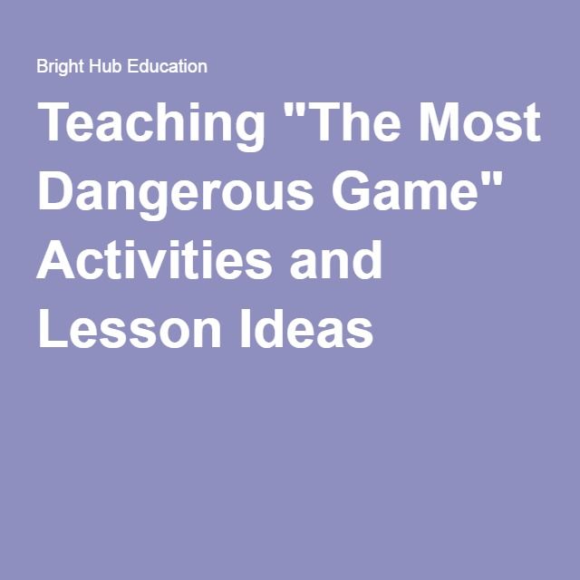 most dangerous game essay assignment Most dangerous game essay “the most dangerous game” by richard conell is a short story about a stimulating hunt that a professional hunter who. most dangerous game essay assignment Most dangerous game essay “the most dangerous game” by richard conell is a short story about a stimulating hunt that a professional hunter who.