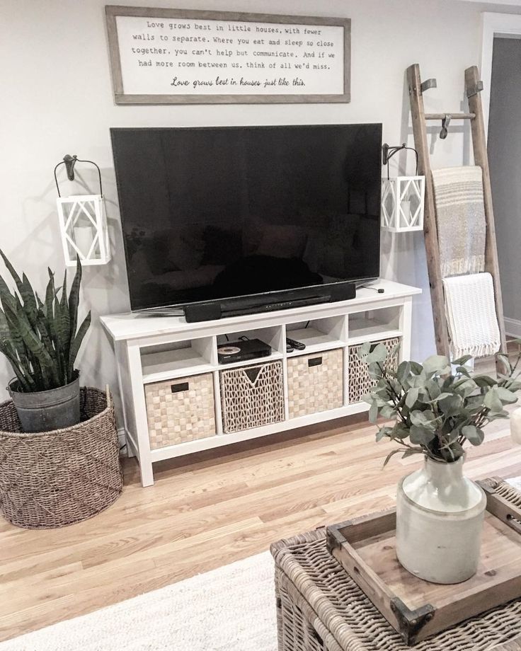33 Farmhouse Living Room Tv Stand Design Ideas 14 Living Room Tv Stand Farm House Living Room Farmhouse Decor Living Room