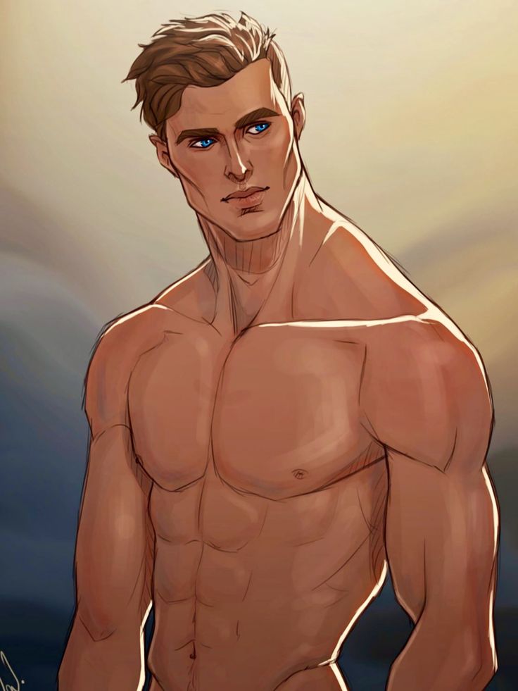 Sexy male anime characters