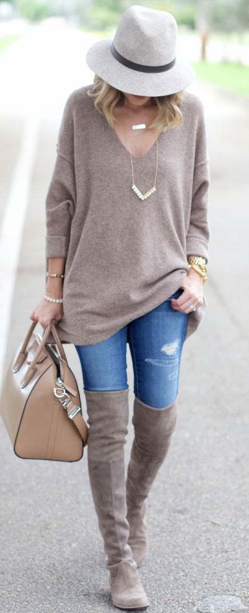 356 Best My Style Images On Pinterest Taupe O T K B Oversized Sweater Fall Inspo by A spoonful of Style - 356 Best My Style Images On Pinterest