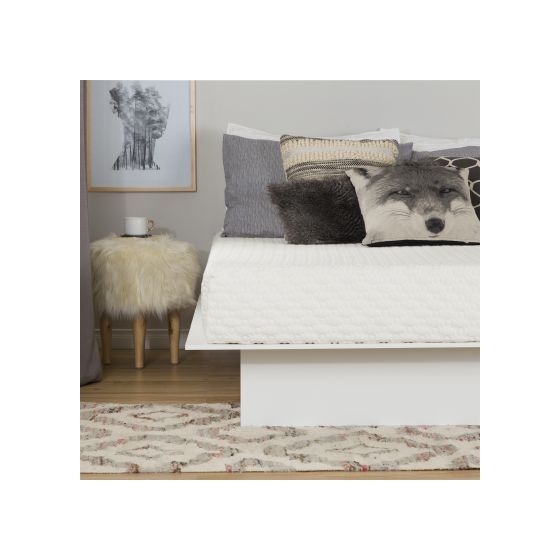 Farmhouse Style Wood And Metal King Platform Bed Walnut Zm Home Farmhouse Style Wood And Metal King Platform Bed Walnut Zm Home