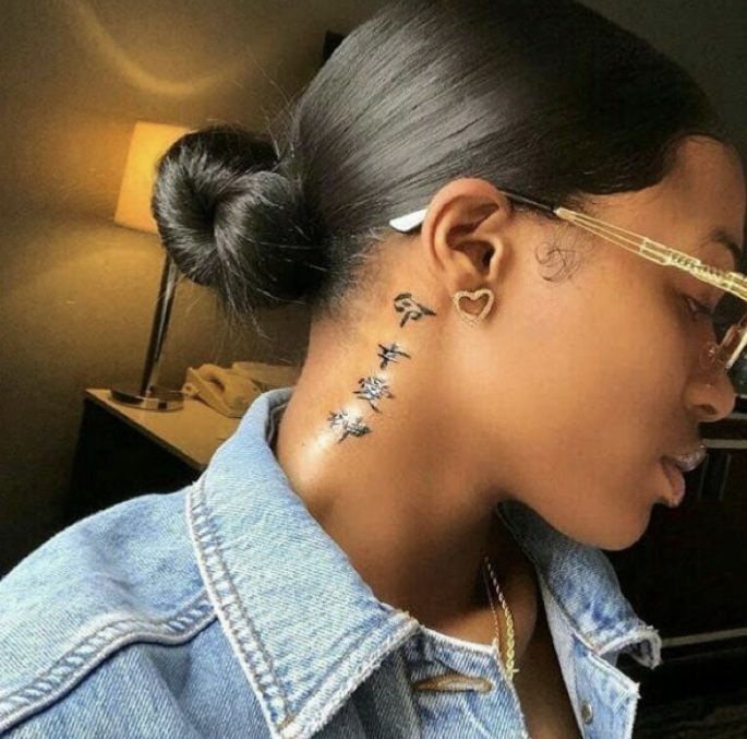 Side Neck Tattoos Female Side Neck Tattoos Female