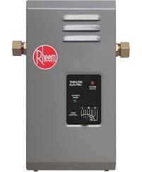 Rheem RTE 13 Electric Tankless 4-GPM Water Heater | Tankless water