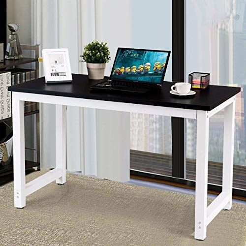 Wood Computer Desk PC Laptop Table Study Workstation Home Office Writing Simple