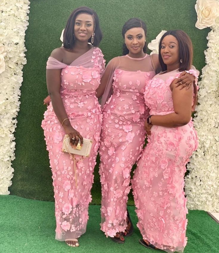 GORGEOUS AND FRESH PINK ASO EBI DRESS FOR YOUR EVENTSHello, My fa...