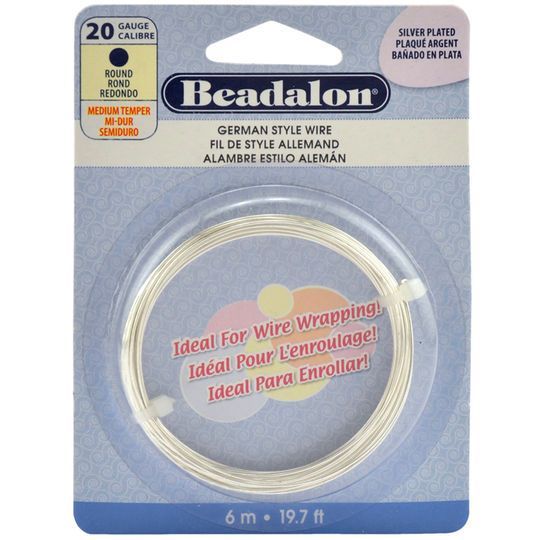 Beadalon® German Style Wire, Round, 20 Gauge Gauges, Print coupons, Wire Beadalon® German Style Wire, Round, 20 Gauge Gauges, Print coupons, Wire